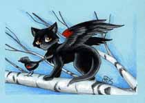 Red Wing Black Cat